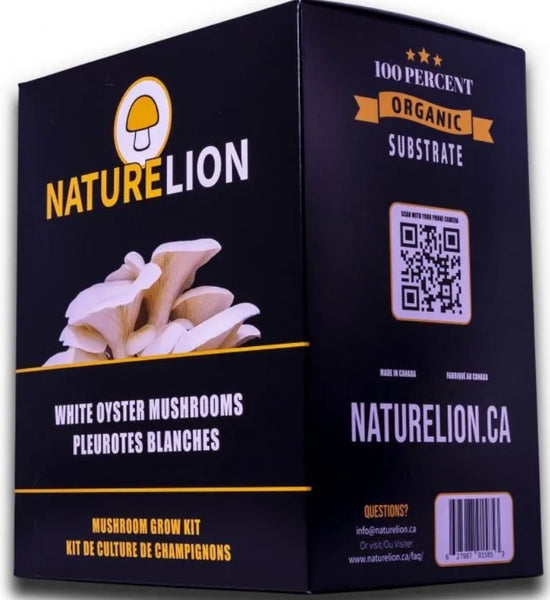Naturelion - White Oyster Mushroom Grow Kit